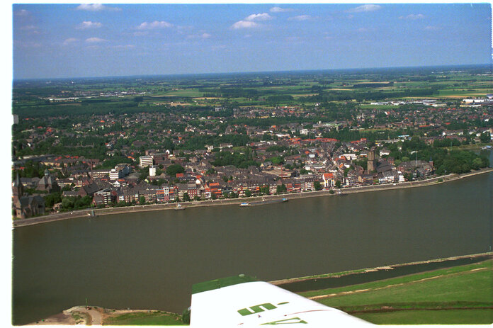 Emmerich am Rhein aus der Luft